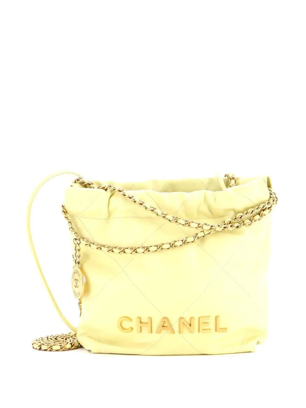 Chanel 22 Chain Hobo Quilted Calfskin #248458C48B